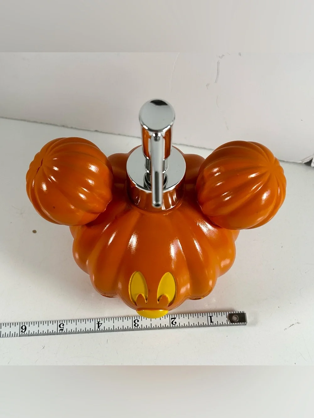 Jay Franco Disney Mickey Mouse Halloween Pumpkin Lotion Soap Dispenser